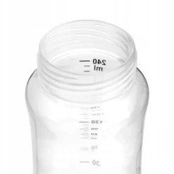 Akuku butelka szeroka antykolkowa smoczek 240ml 0m
