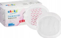 Akuku chłonne wkładki laktacyjne żelujące megapaka 5 x 60szt