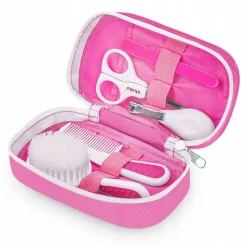 Akuku duży zestaw kosmetyczny manicure 9el. + etui