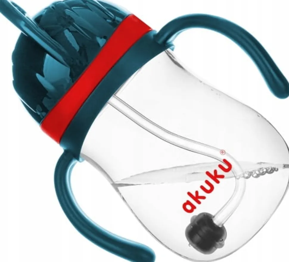 Akuku innowacyjny kubek bidon z obciążoną słomką