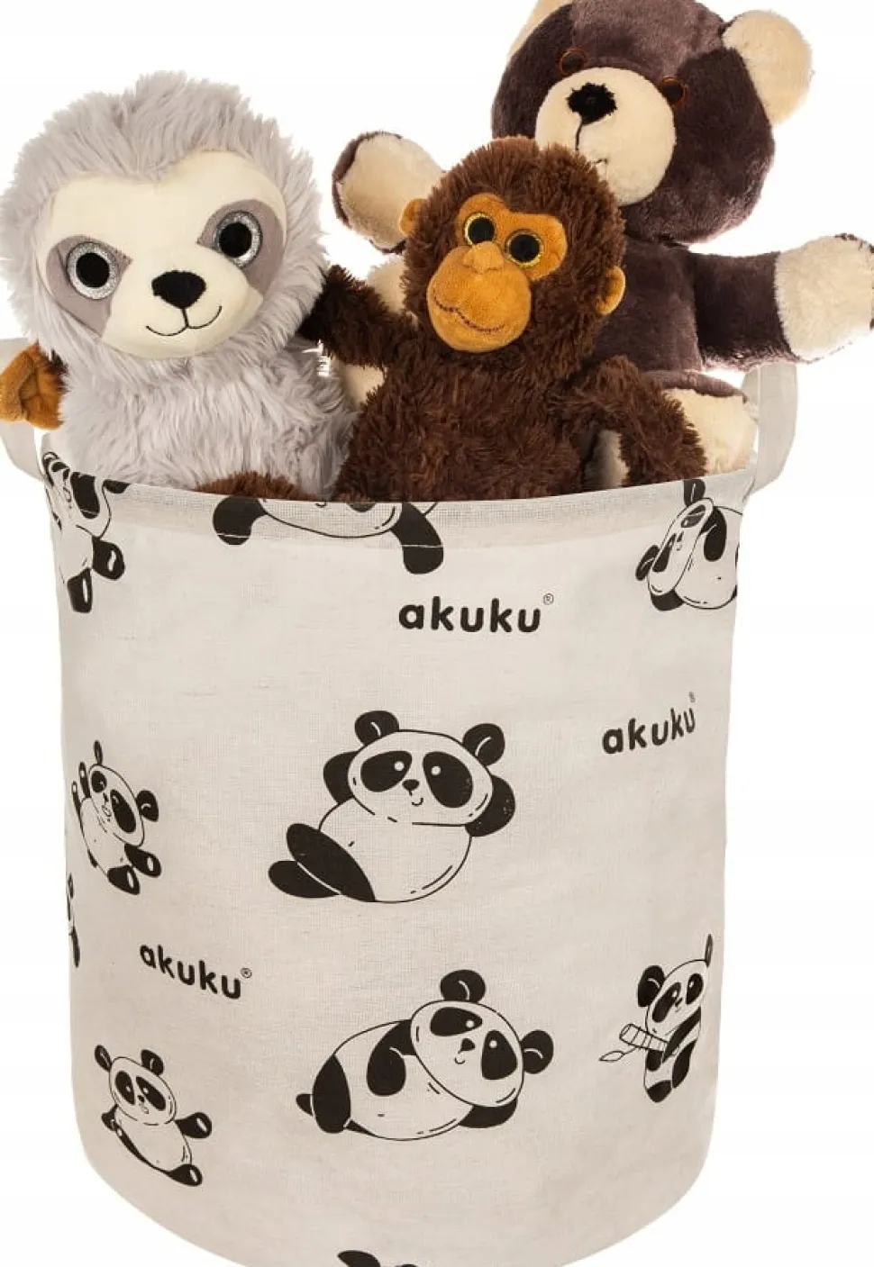 Akuku kosz na zabawki pojemnik worek organizer premium xl 45l