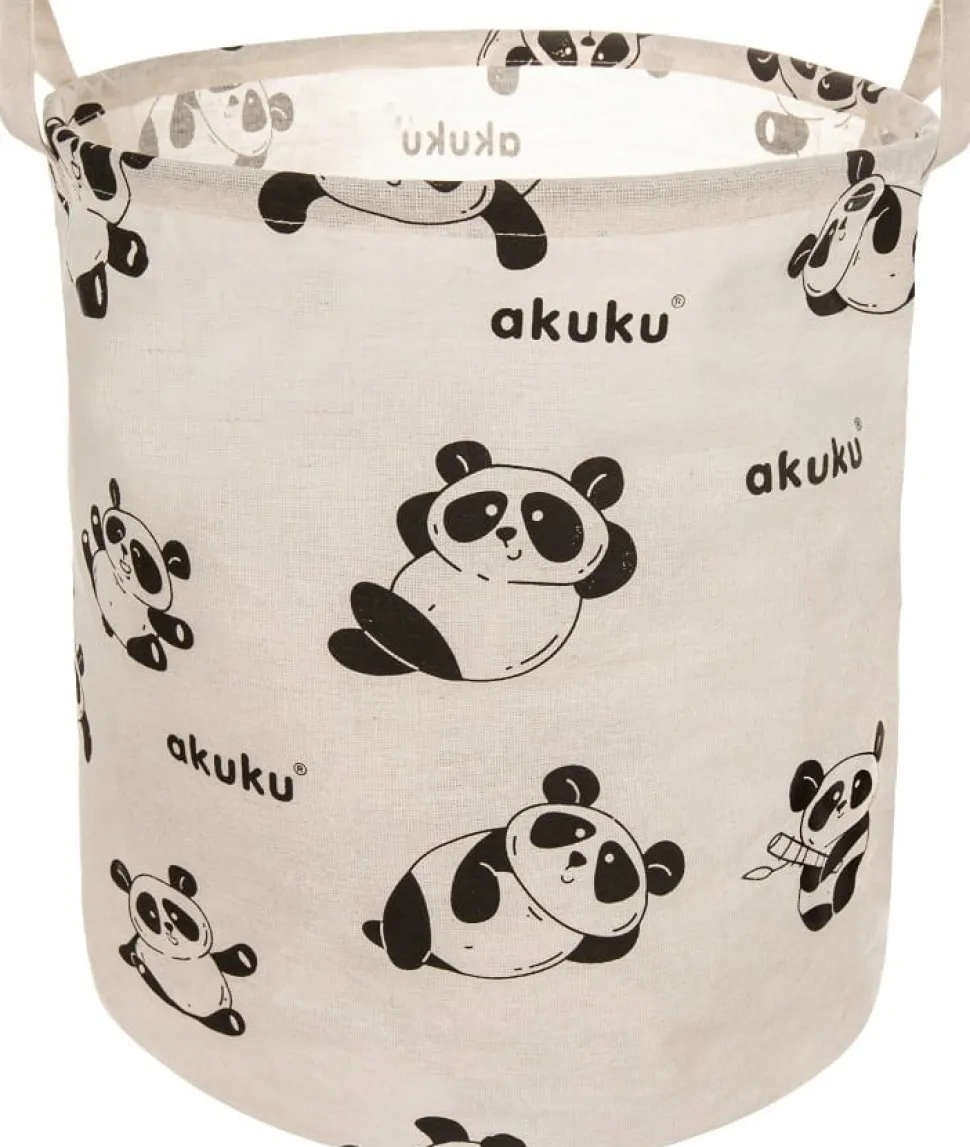 Akuku kosz na zabawki pojemnik worek organizer premium xl 45l