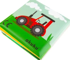 Akuku książeczka edukacyjna do wody z piszczkiem
