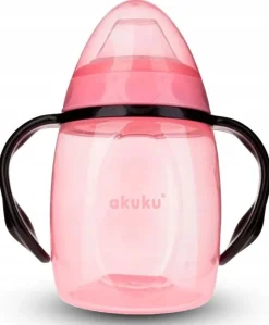 Akuku kubek niekapek z miękkim ustnikiem 9m+ 280ml
