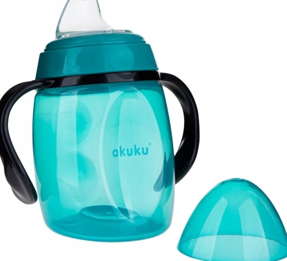 Akuku kubek niekapek z miękkim ustnikiem 9m+ 280 ml