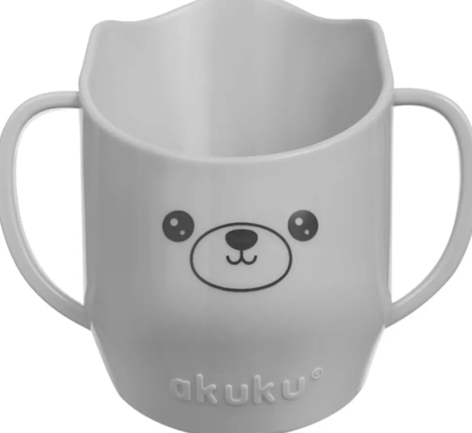 Akuku kubek z uchwytami do nauki samodzielnego picia pochyły 150ml