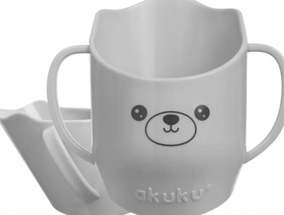Akuku kubek z uchwytami do nauki samodzielnego picia pochyły 150ml