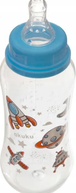 Akuku lekka butelka wąskootworowa 250ml 0+ kosmos