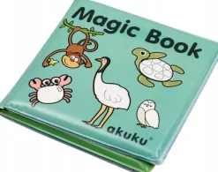 Akuku magiczna książeczka edukacyjna do zabawy w wodzie wody