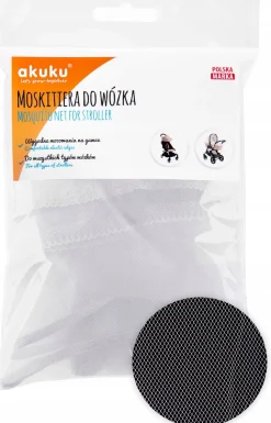 Akuku moskitiera uniwersalna do wózka z gumką