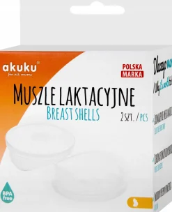 Akuku muszle laktacyjne krążki osłonki 2 szt x2