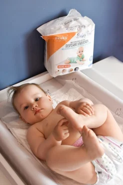 Akuku podkład jednorazowy 40x60 cm do przewijania przewijak 4pak 60szt