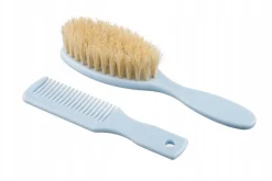 Akuku szczotka z naturalnego włosia + grzebień