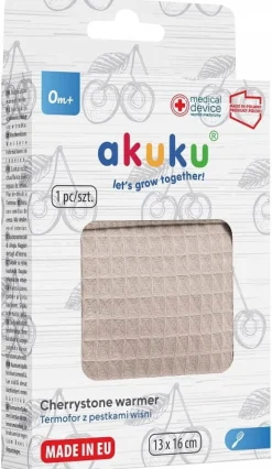 Akuku termofor z pestek wiśni na kolkę ból