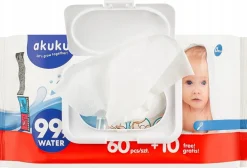 Akuku wielorazowe wieczko do chusteczek uniwersalne