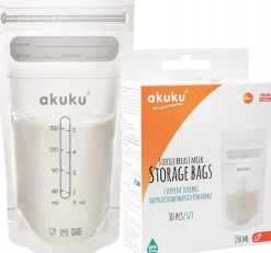 Akuku woreczki torebki przechowywania pokarmu x30