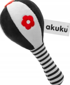 Akuku zabawka sensoryczna grzechotka pluszowa