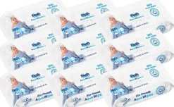 Aqua wipes nawilżane chusteczki dla dzieci mokre 99% aquawipes 9x60szt