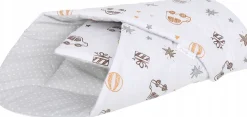Babymam becik rożek niemowlęcy bawełna dwustronny