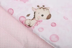 Babymam becik rożek niemowlęcy bawełna dwustronny