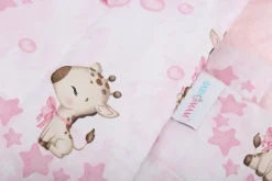 Babymam becik rożek niemowlęcy bawełna dwustronny