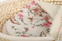Babymam becik rożek niemowlęcy bawełna dwustronny