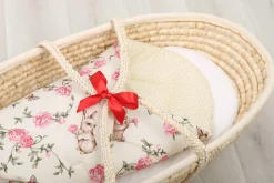 Babymam becik rożek niemowlęcy bawełna dwustronny