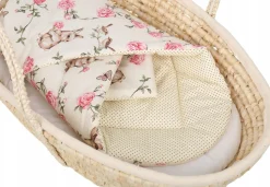Babymam becik rożek niemowlęcy bawełna dwustronny