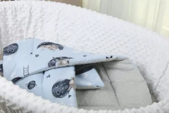 Babymam becik rożek niemowlęcy bawełna dwustronny