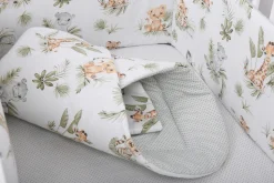 Babymam becik rożek niemowlęcy bawełna dwustronny