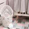 Babymam becik rożek niemowlęcy bawełna dwustronny