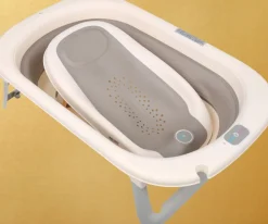 Babymam duża składana wanienka do kąpieli dla dziecka z poduszką