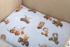 Babymam dwustronny ochraniacz 180x30 do łóżeczka