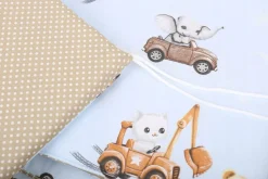 Babymam dwustronny ochraniacz 180x30 do łóżeczka