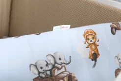 Babymam dwustronny ochraniacz 180x30 do łóżeczka
