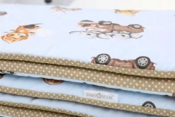 Babymam dwustronny ochraniacz 180x30 do łóżeczka