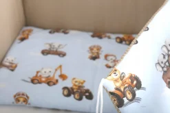 Babymam dwustronny ochraniacz 180x30 do łóżeczka
