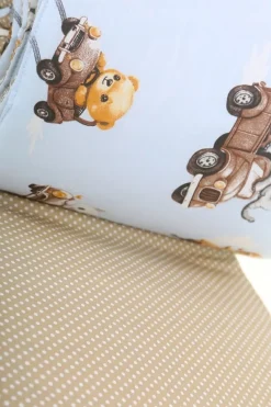 Babymam dwustronny ochraniacz 180x30 do łóżeczka