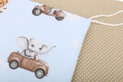 Babymam dwustronny ochraniacz 180x30 do łóżeczka