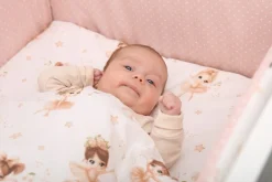 Babymam dwustronny ochraniacz 180x30 do łóżeczka