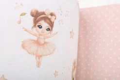 Babymam dwustronny ochraniacz 180x30 do łóżeczka