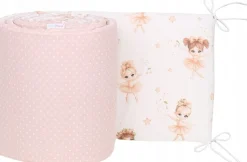 Babymam dwustronny ochraniacz 180x30 do łóżeczka