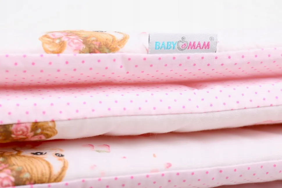 Babymam dwustronny ochraniacz 180x30 do łóżeczka
