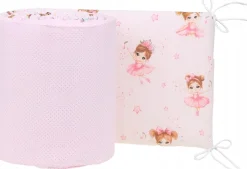 Babymam dwustronny ochraniacz 180x30 do łóżeczka