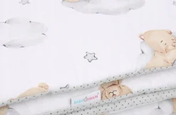 Babymam dwustronny ochraniacz 180x30 do łóżeczka