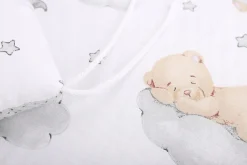Babymam dwustronny ochraniacz 180x30 do łóżeczka