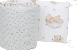 Babymam dwustronny ochraniacz 180x30 do łóżeczka