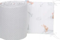 Babymam dwustronny ochraniacz 180x30 do łóżeczka
