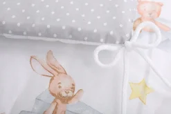 Babymam dwustronny ochraniacz 180x30 do łóżeczka