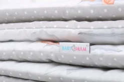Babymam dwustronny ochraniacz 180x30 do łóżeczka